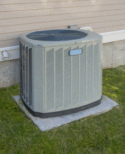 AC unit clear of debris-7 Ways to Prepare your HVAC System for Summer-Allgeier Air-Louisville KY-243x300jpg 