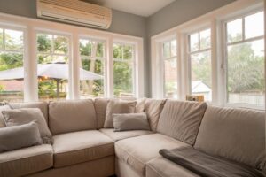 Sunroom with mini split unit-Where Can You Install A Mini Split Unit-Allgeier Air-Louisville KY-600x400jpg