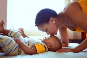 Mom and baby-Bosch IDS Inverter Air Conditioner Offers Exceptional Comfort-Allgeier Air-Louisville KY-600x400jpg